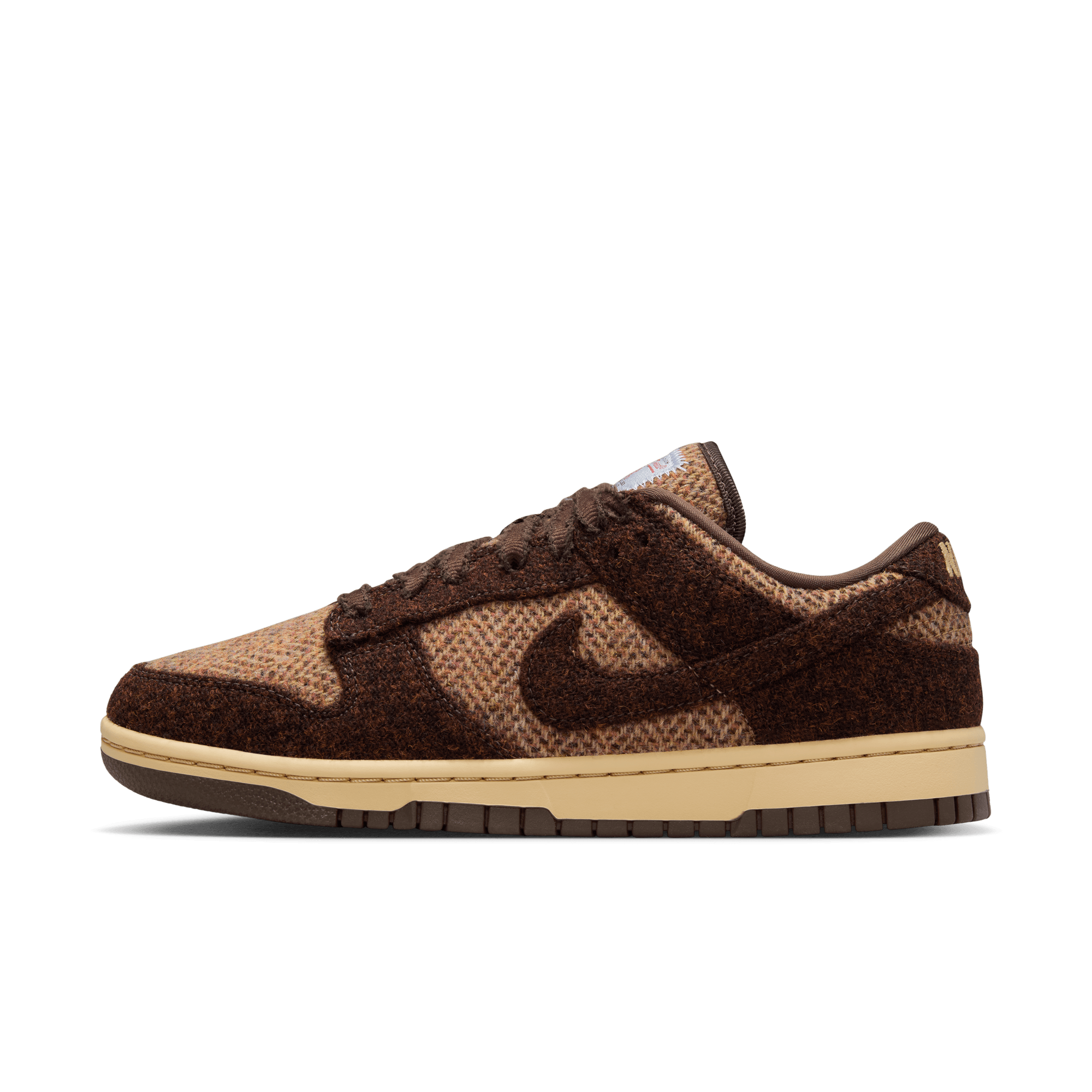 Women's Nike Dunk Low x Harris Tweed® "Sesame"