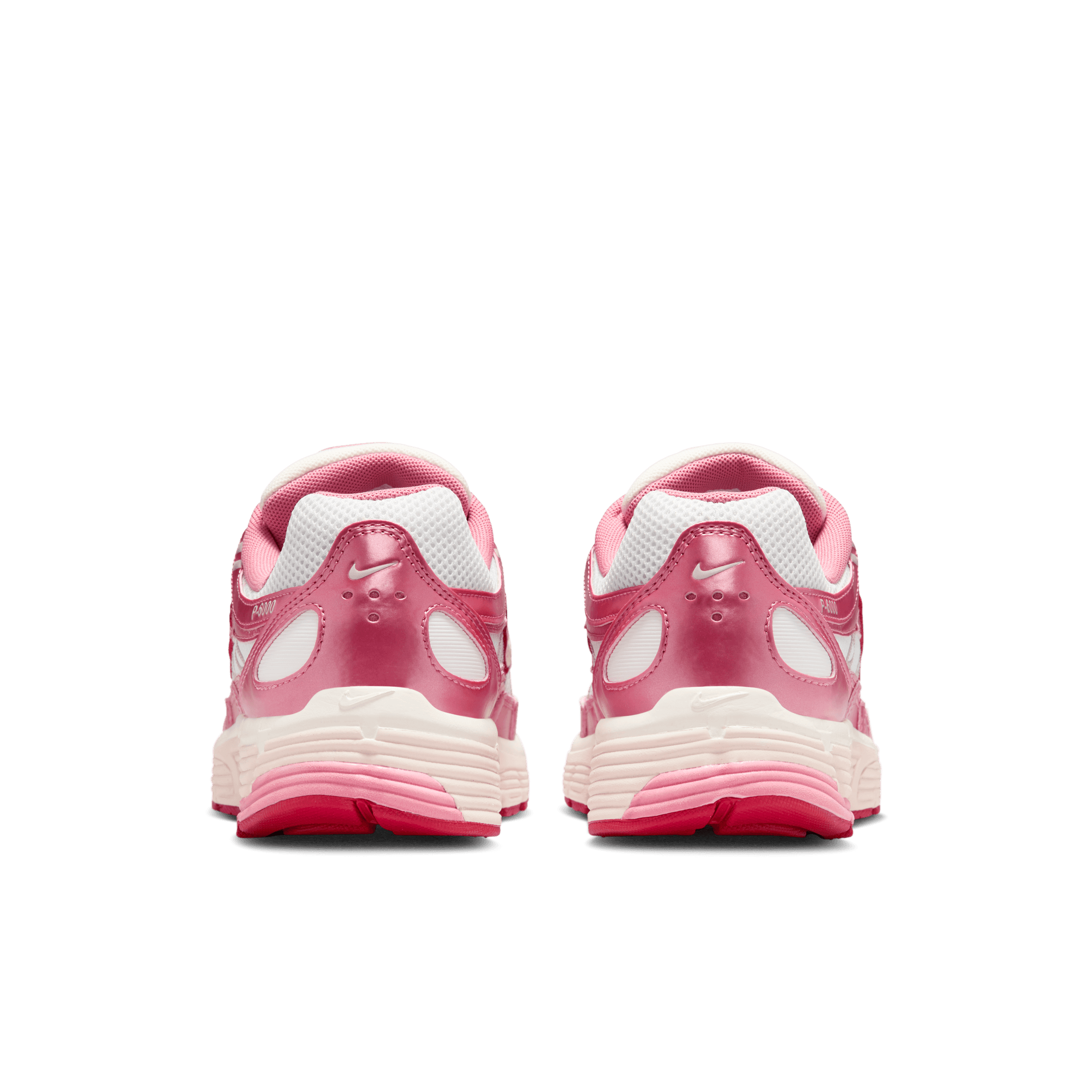 Women's Nike P-6000 "Summit White Slit Red"