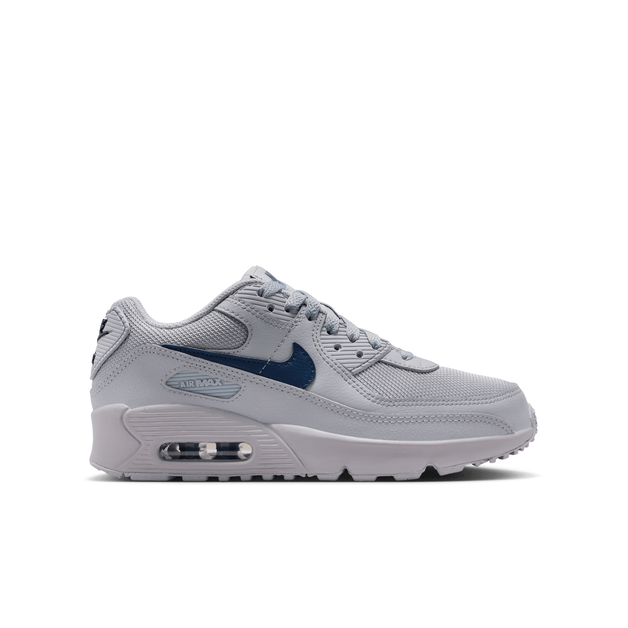 Big Kids' Nike Air Max 90 "Wolf Grey" (Unisex)