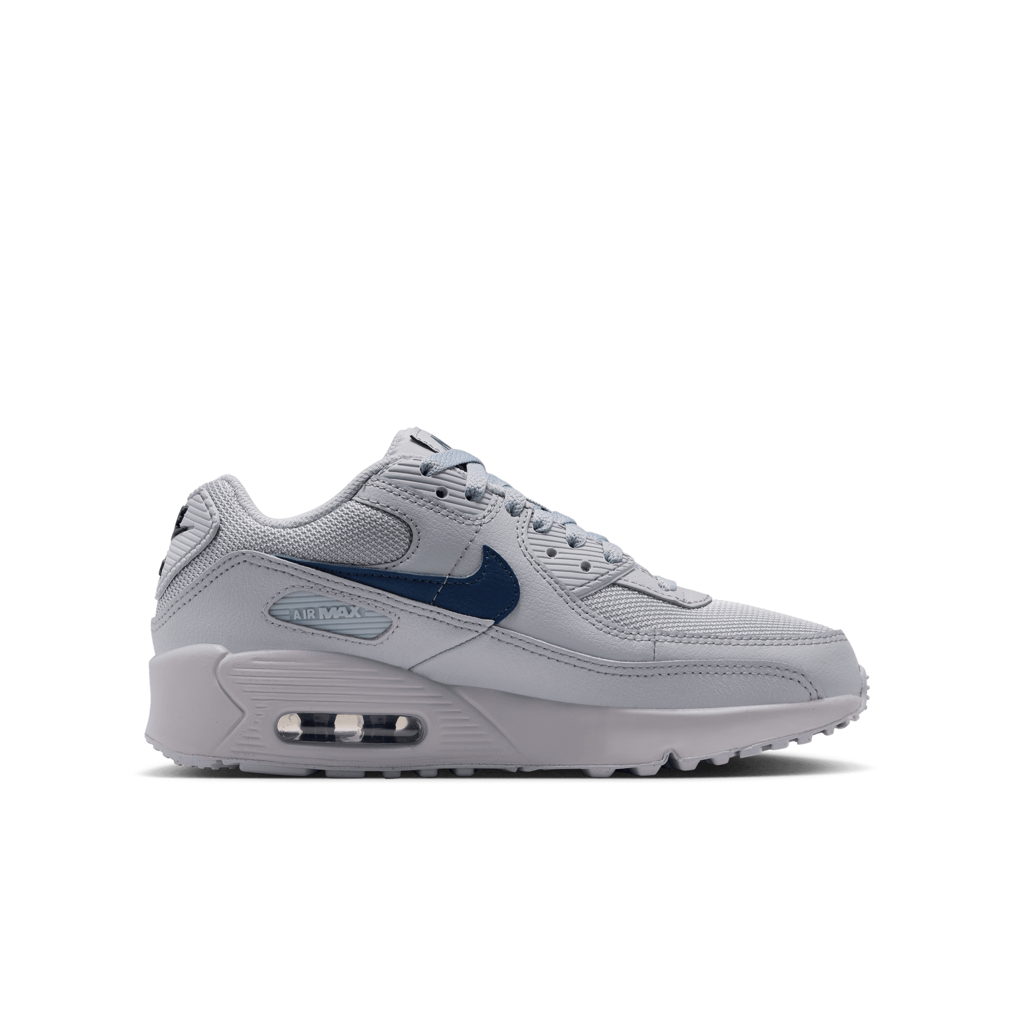 Big Kids' Nike Air Max 90 "Wolf Grey" (Unisex)