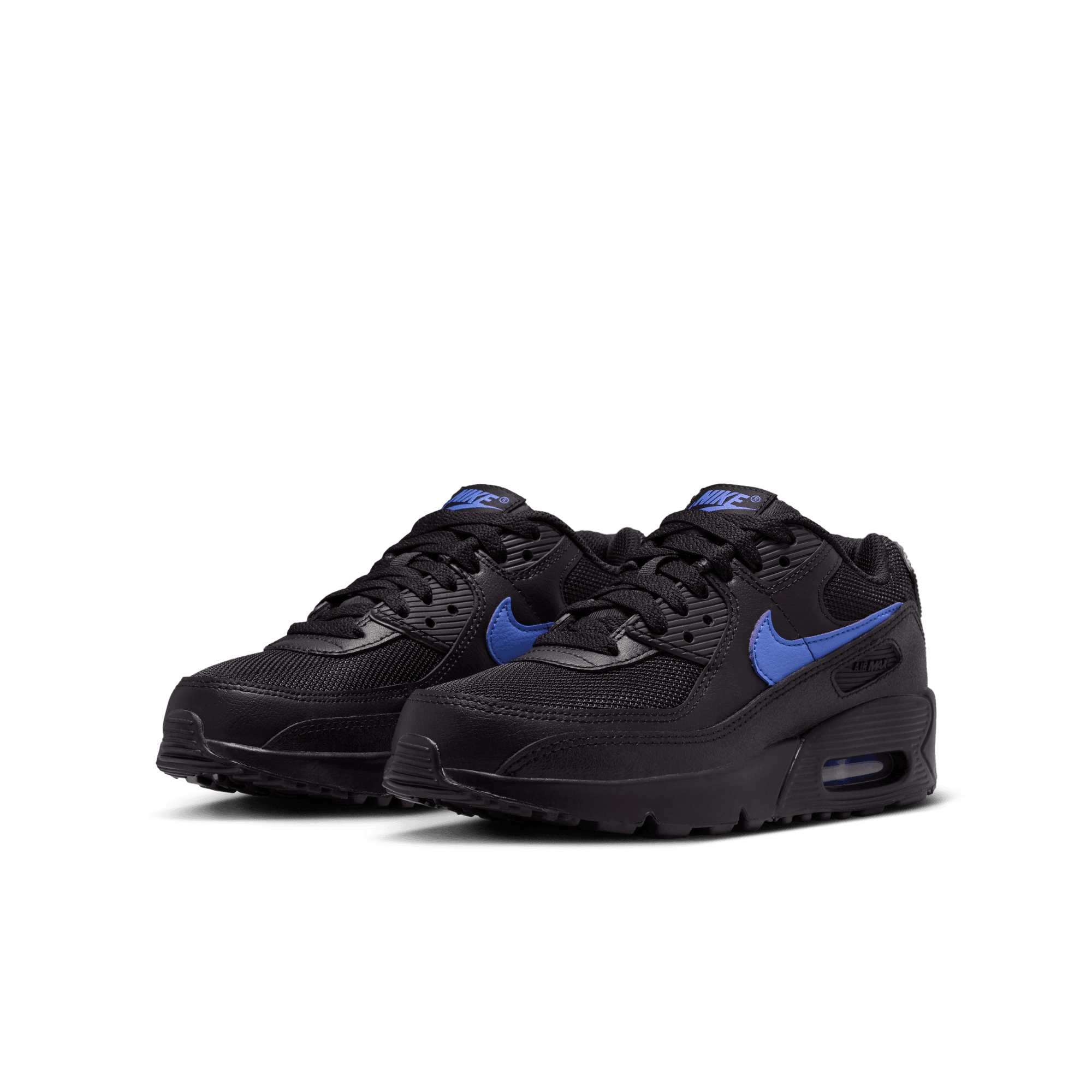 Big Kids' Nike Air Max 90 "Black Sapphire" (Unisex)
