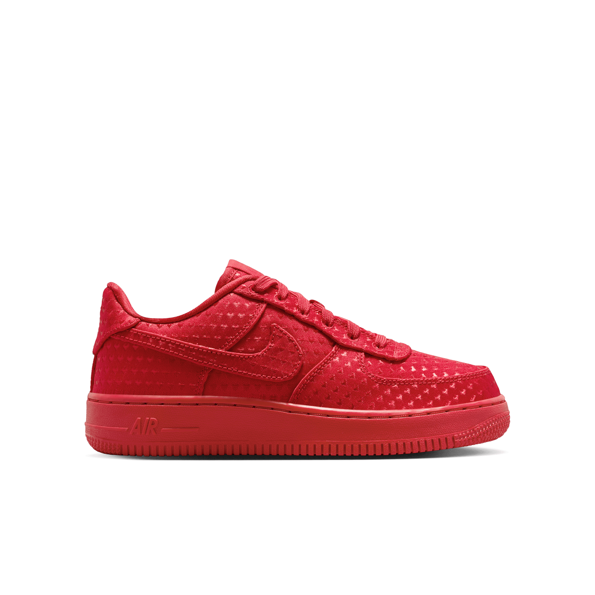 Big Kids' Nike Air Force 1 "Valentine's Day University Red"