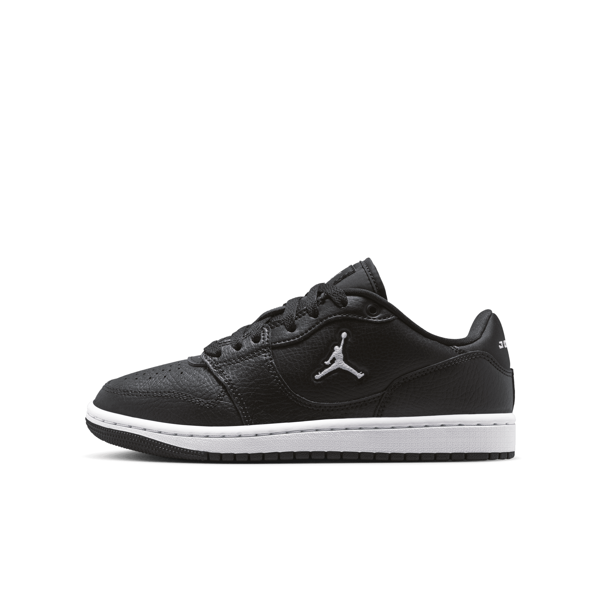 Big Kids' Jordan Court Connect Low "Black White"