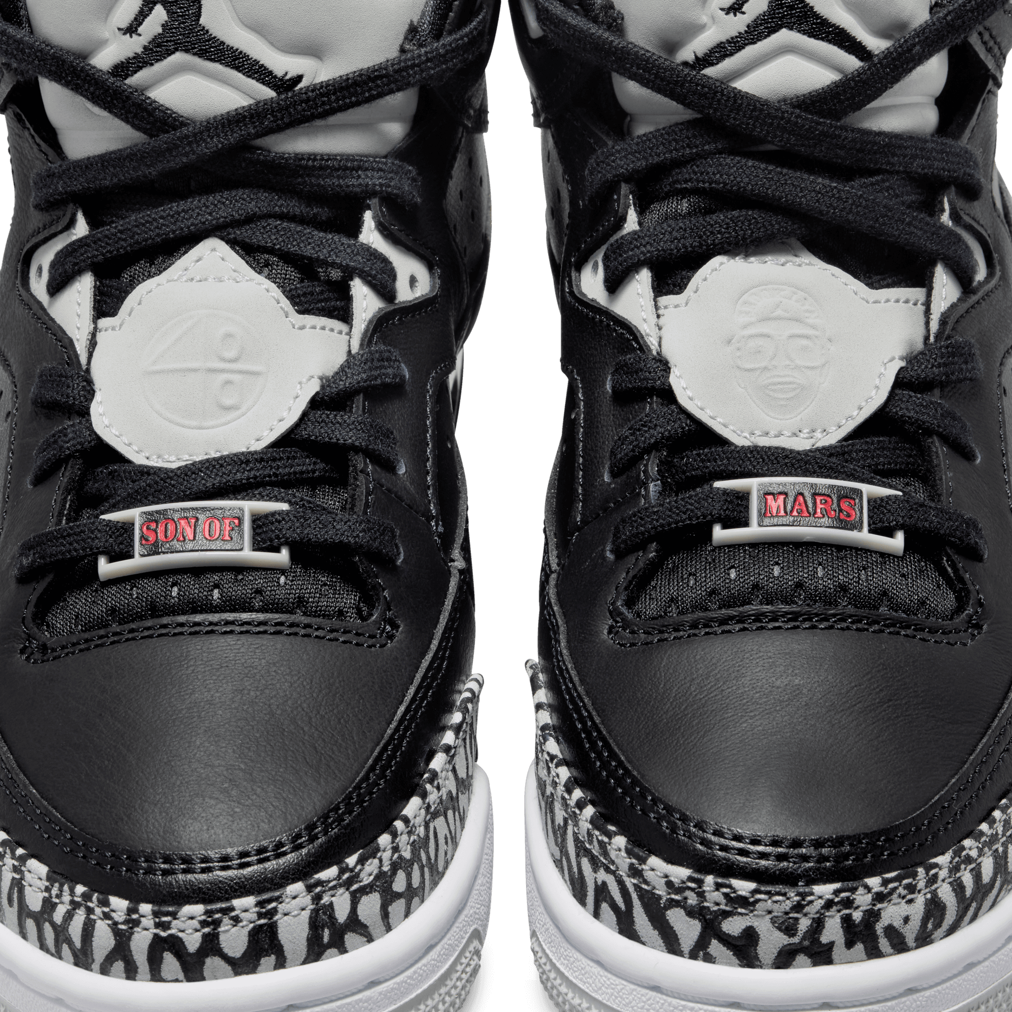 Big Kids' Jordan Son of Mars Low "Black Cement"