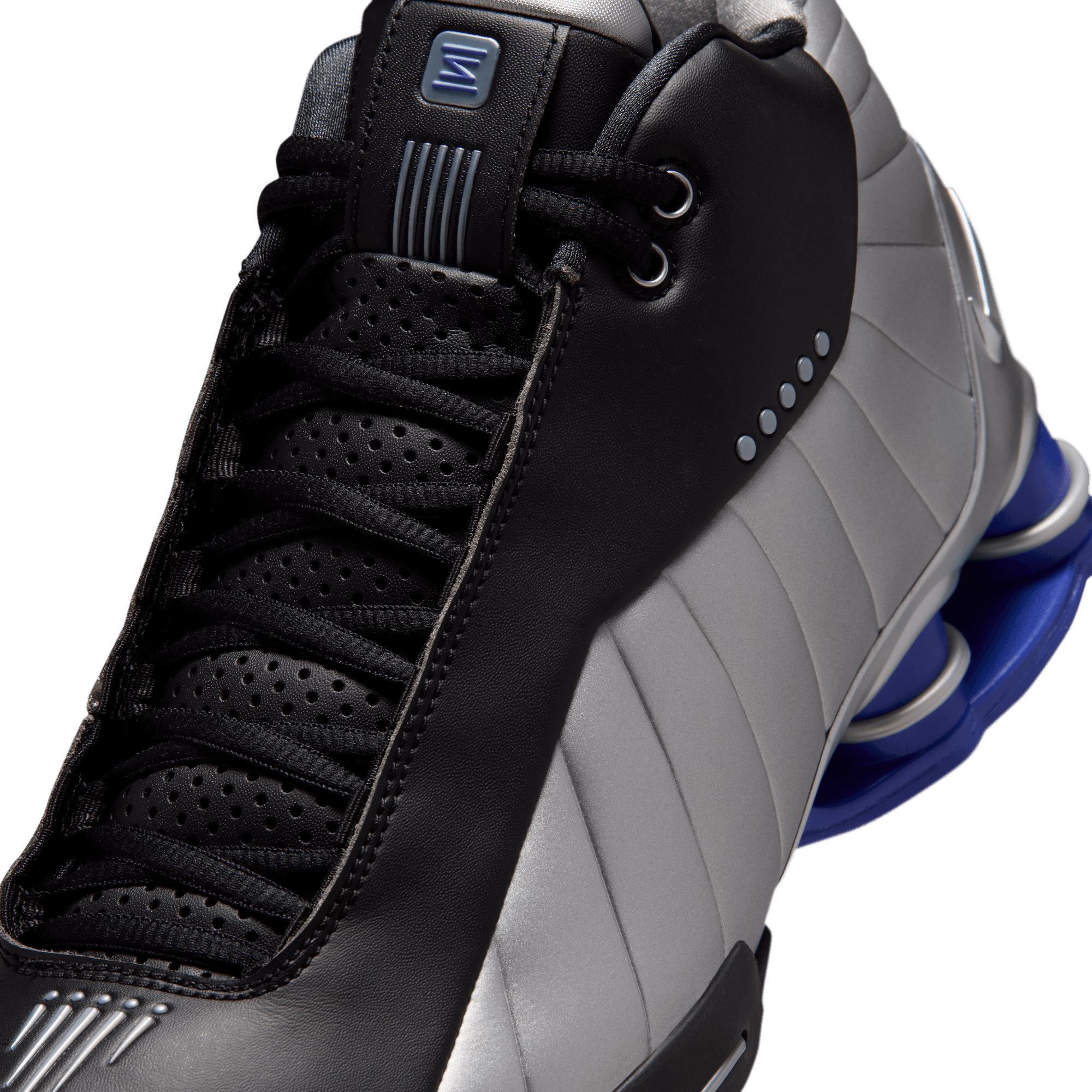Men's Nike Shox BB4 "Black Silver Lapis"