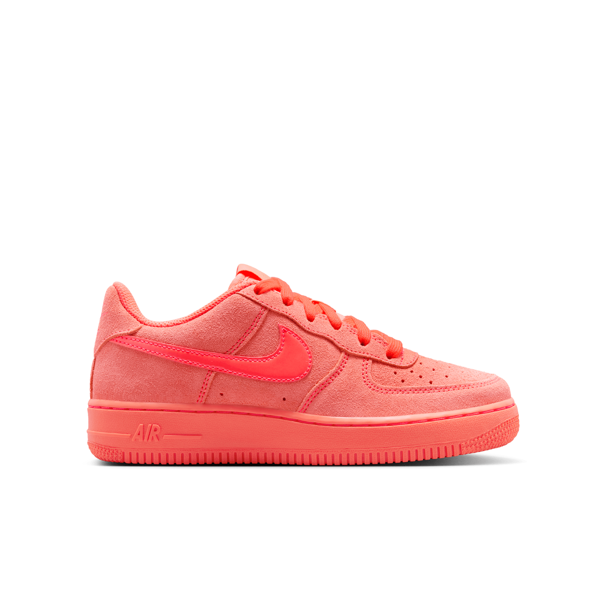 Big Kids' Nike Air Force 1 Suede "Hot Lava"