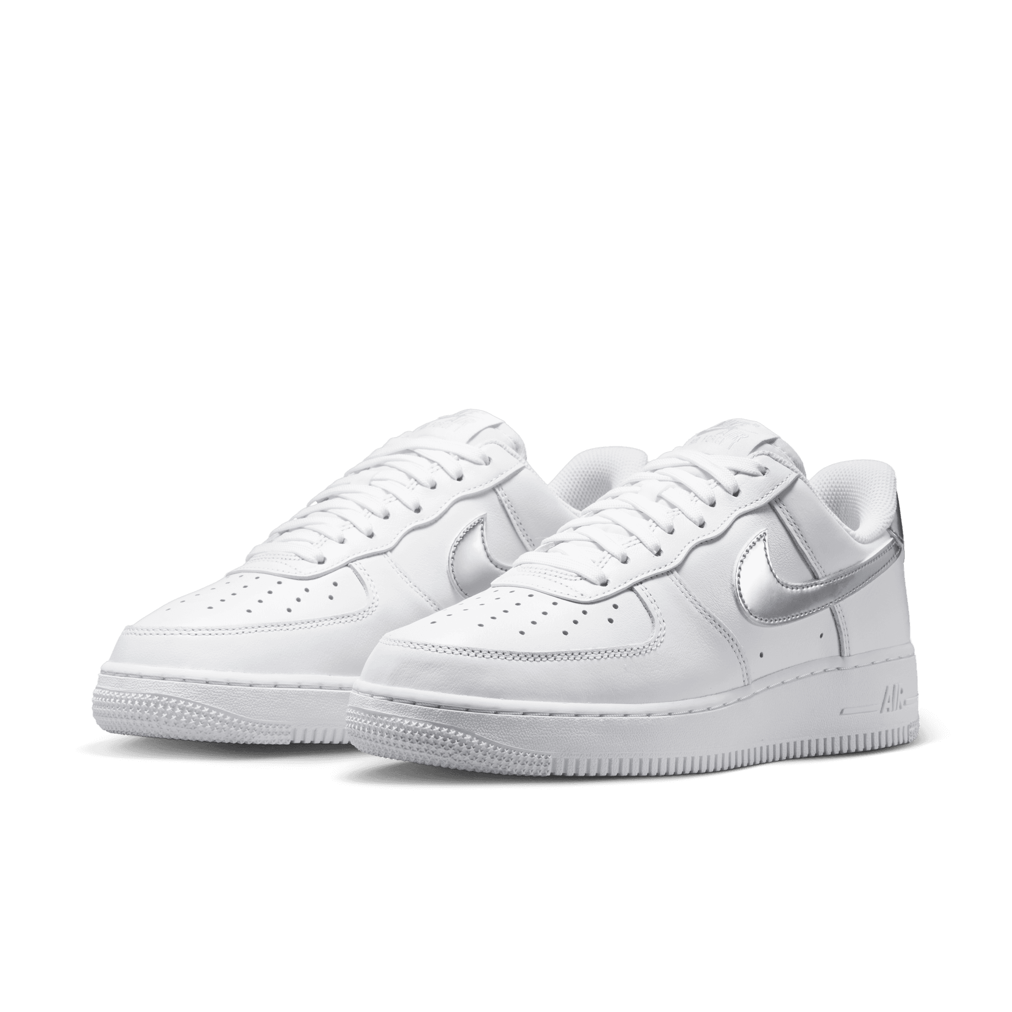 Women's Nike Air Force 1 '07 SE " White Metallic Sliver"