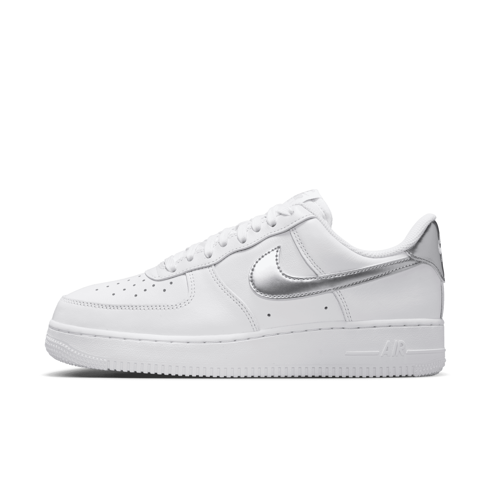 Women's Nike Air Force 1 '07 SE " White Metallic Sliver"