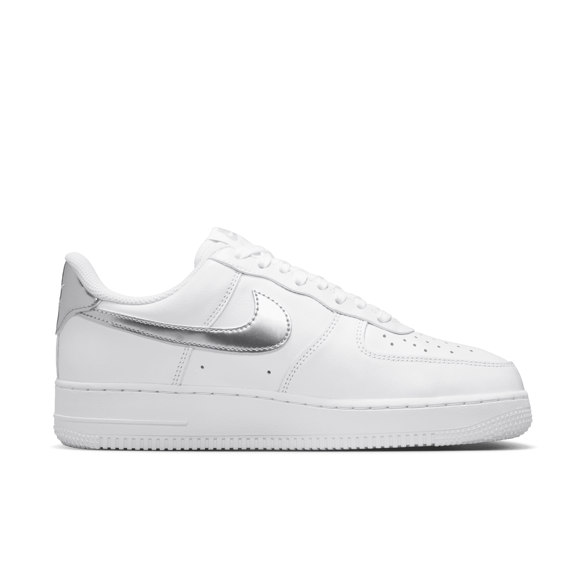 Women's Nike Air Force 1 '07 SE " White Metallic Sliver"