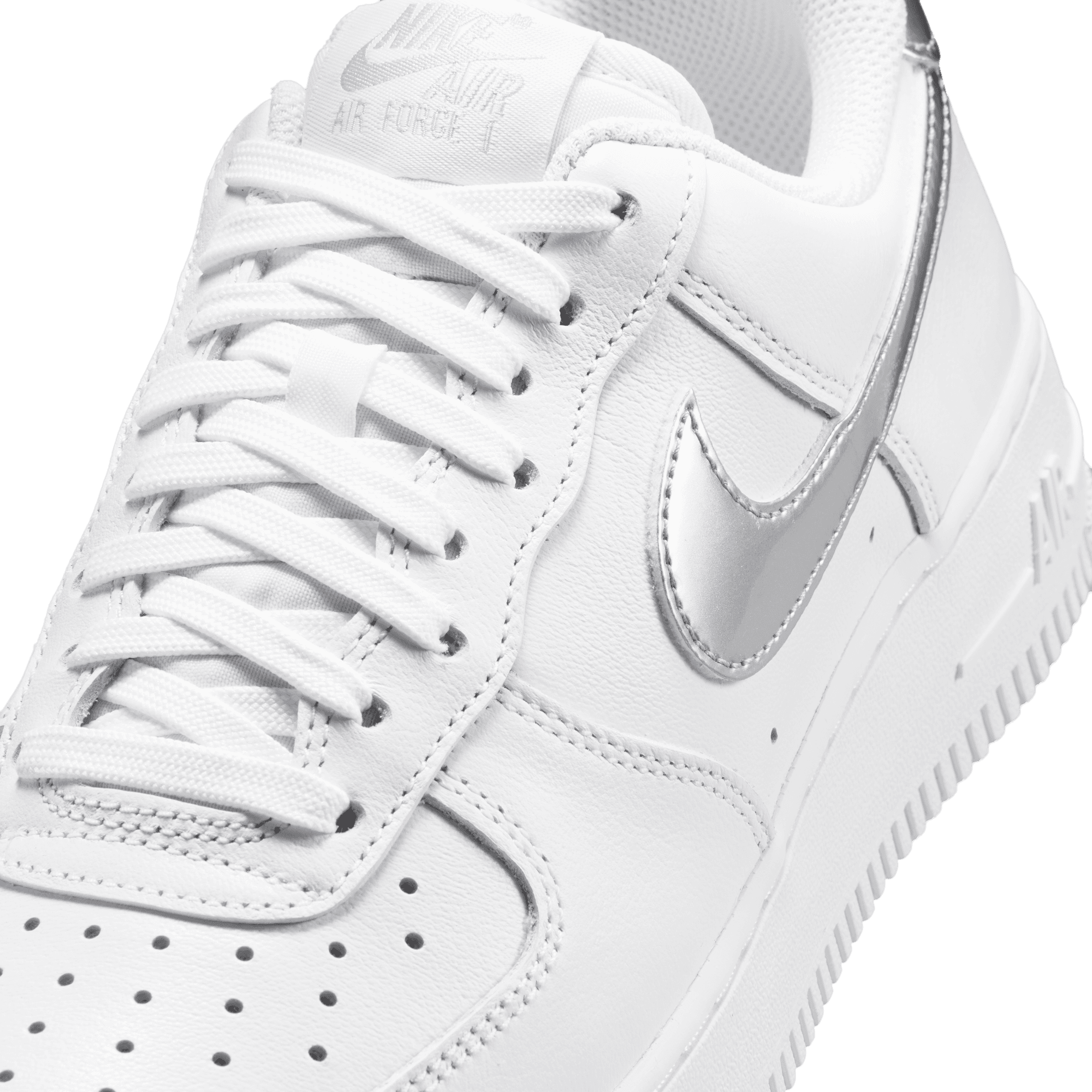 Women's Nike Air Force 1 '07 SE " White Metallic Sliver"