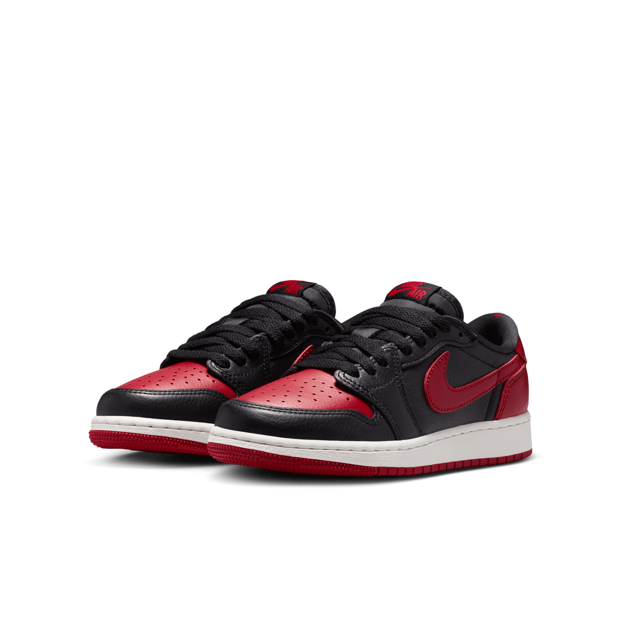 Big Kids' Air Jordan 1 Retro Low OG "Banned" (Unisex )
