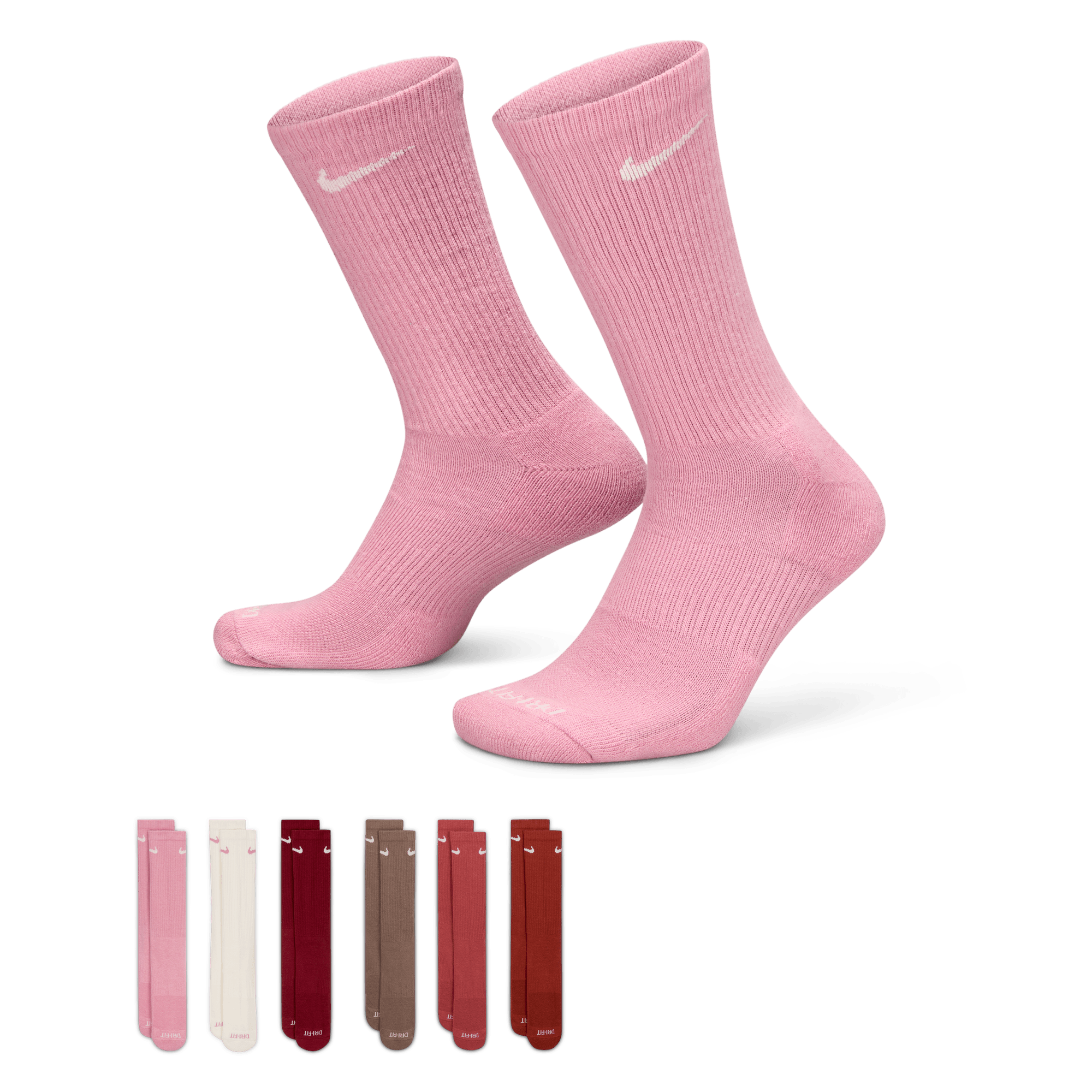 Nike Everyday Plus Cushioned Training Crew Socks (6 Pairs) "Unisex"