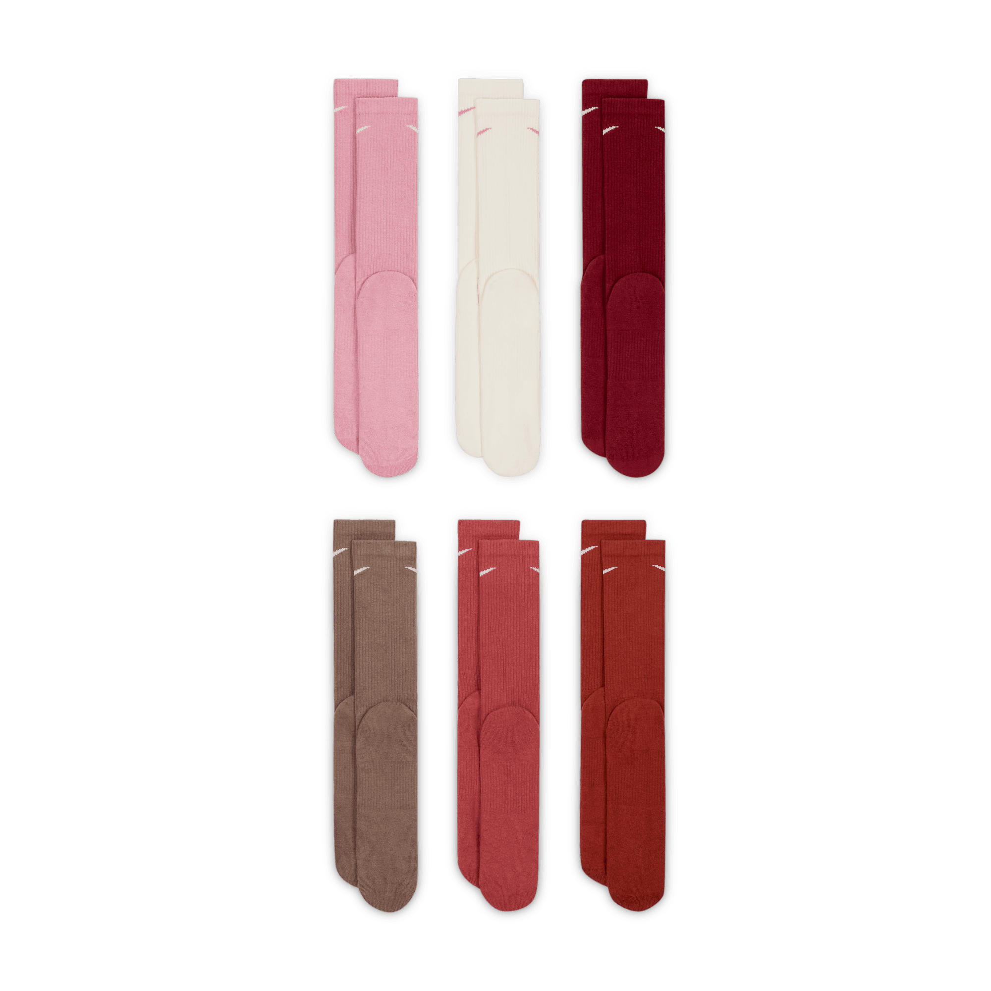 Nike Everyday Plus Cushioned Training Crew Socks (6 Pairs) "Unisex"