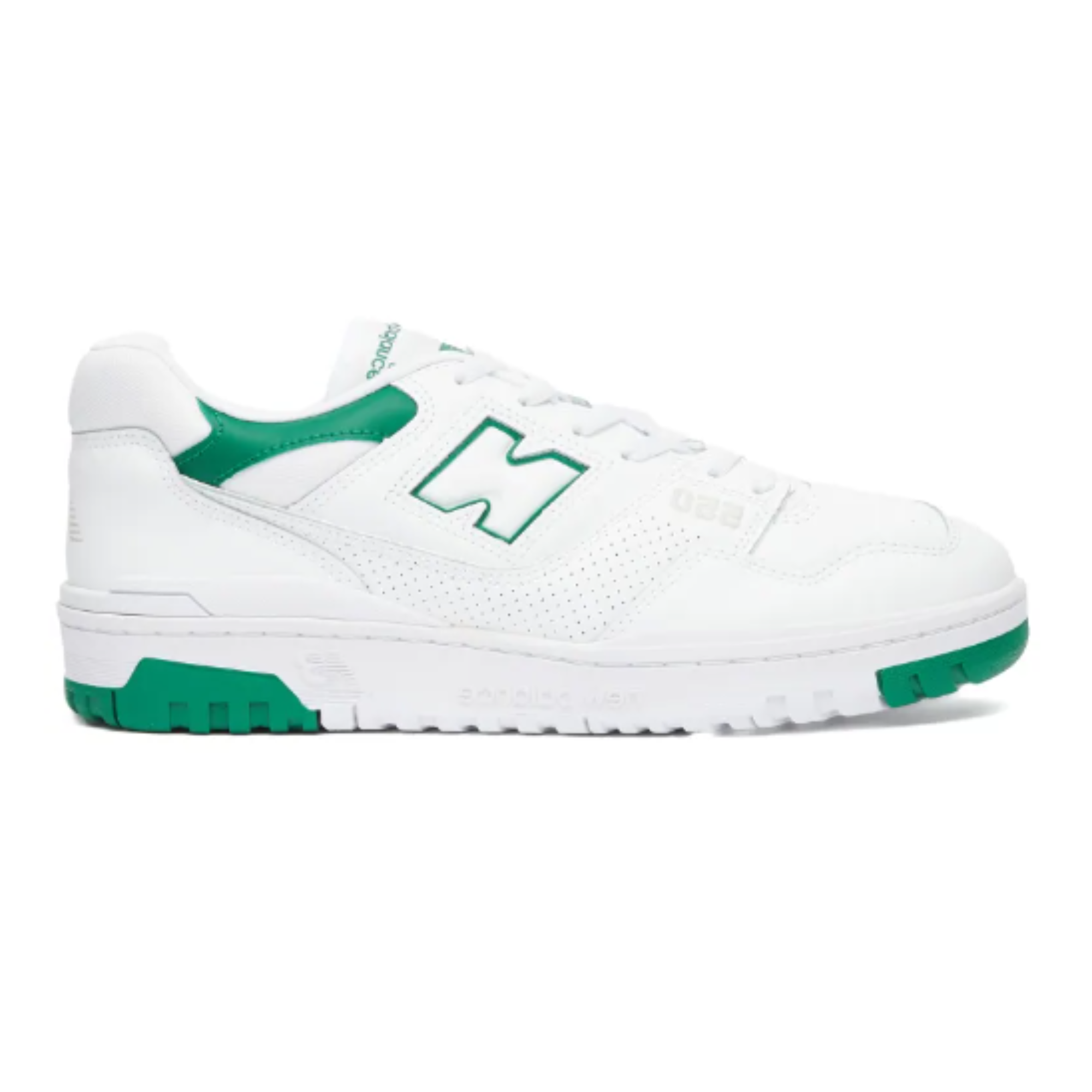 Men's 550 New Balance "White Classic Green"