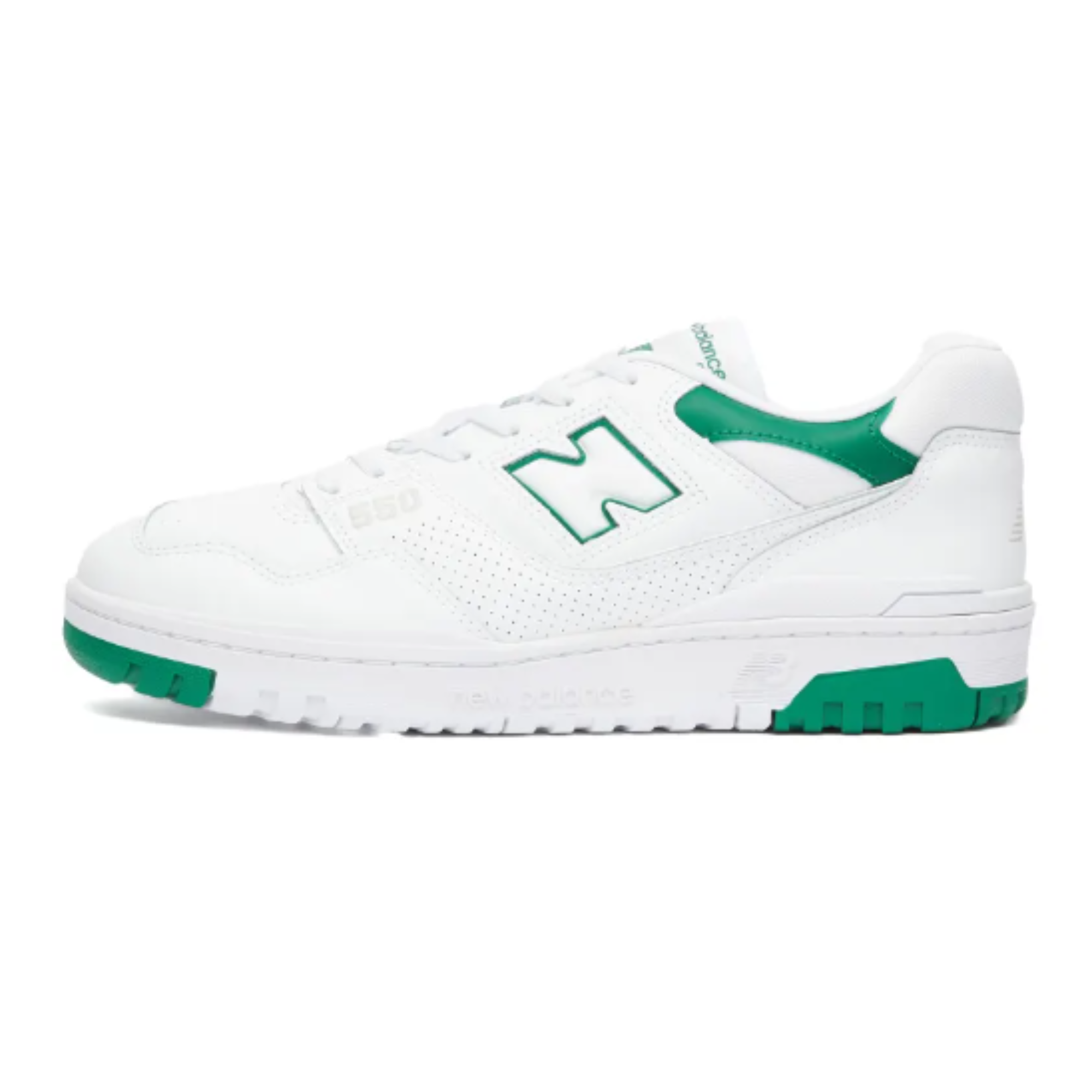 Men's 550 New Balance "White Classic Green"