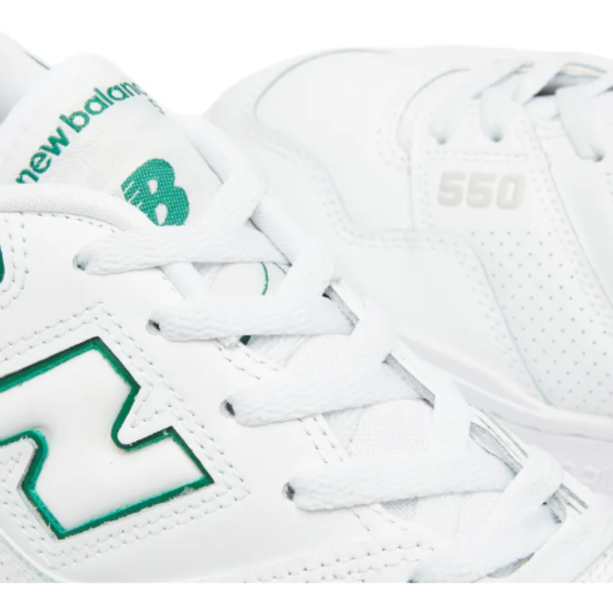 Men's 550 New Balance "White Classic Green"