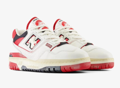 Men's 550 New Balance “Vintage Red”