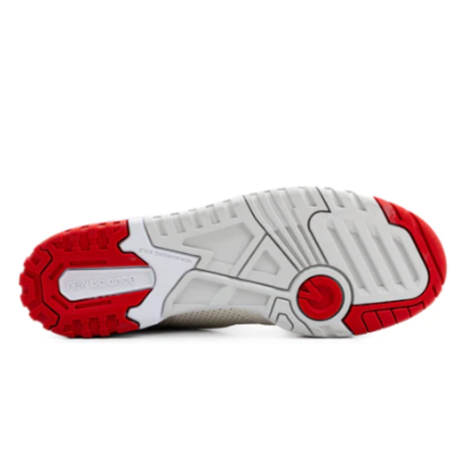 Men's 550 New Balance "Sea Salt True Red"