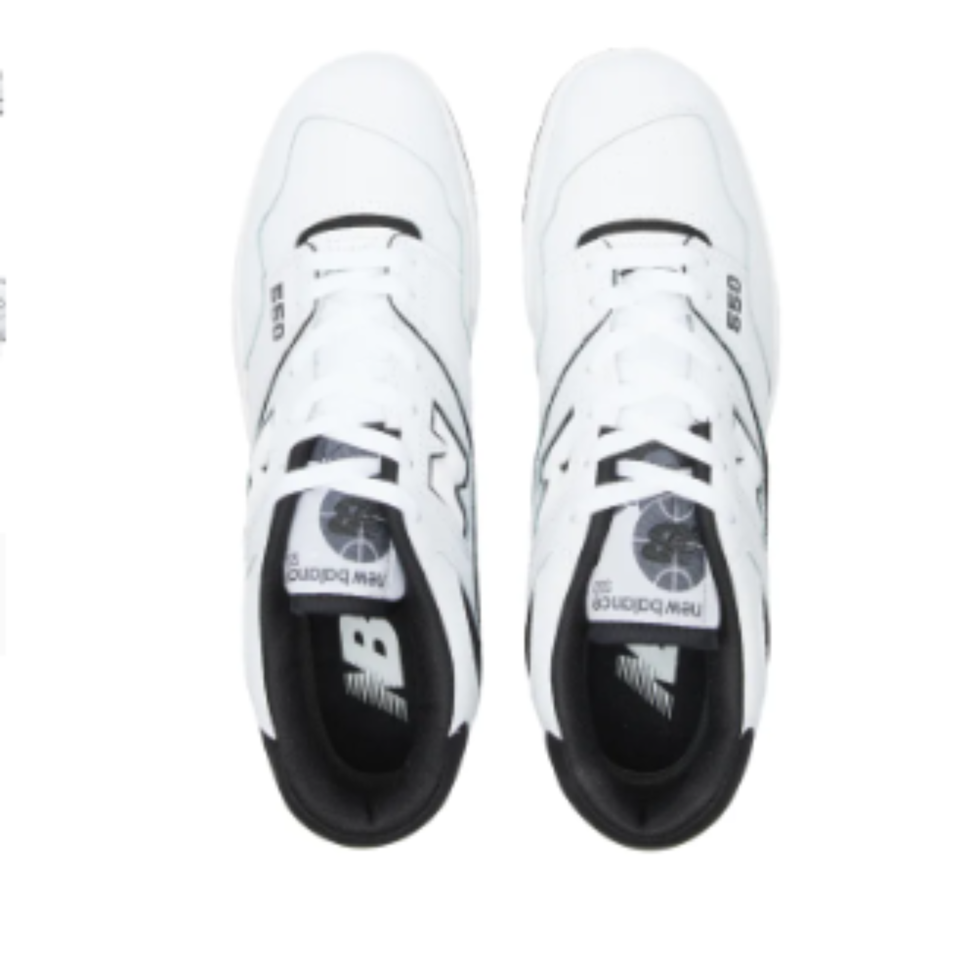 Men's/Women's 550 New Balance "White Black"