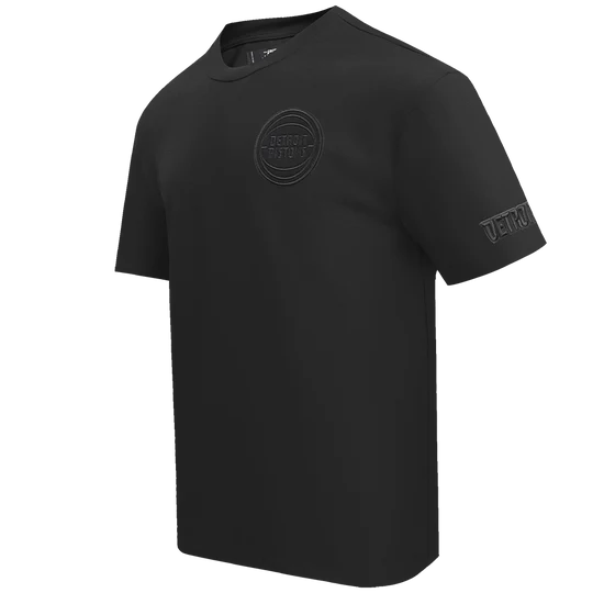 Men’s Pro Standard NBA Detroit Pistons Neutral Cotton Jersey Drop Shoulder Tee