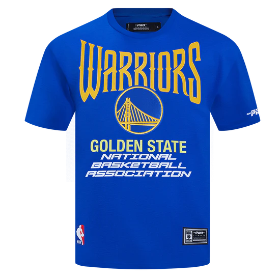 Men’s Pro Standard NBA Golden State Warriors City Tour 2.0 Cotton Jersey Drop Shoulder Tee