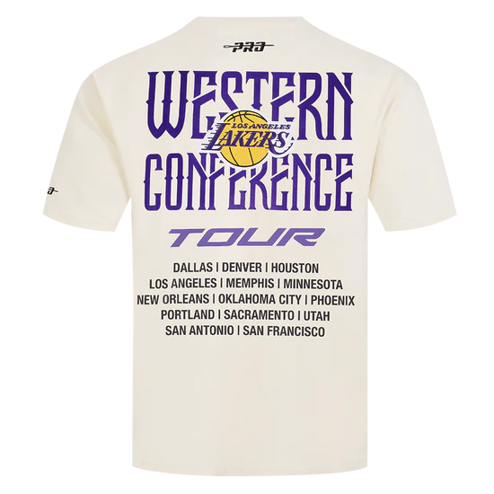 Men's Pro Standard NBA Los Angeles Lakers City Tour 2.0 Drop Shoulder