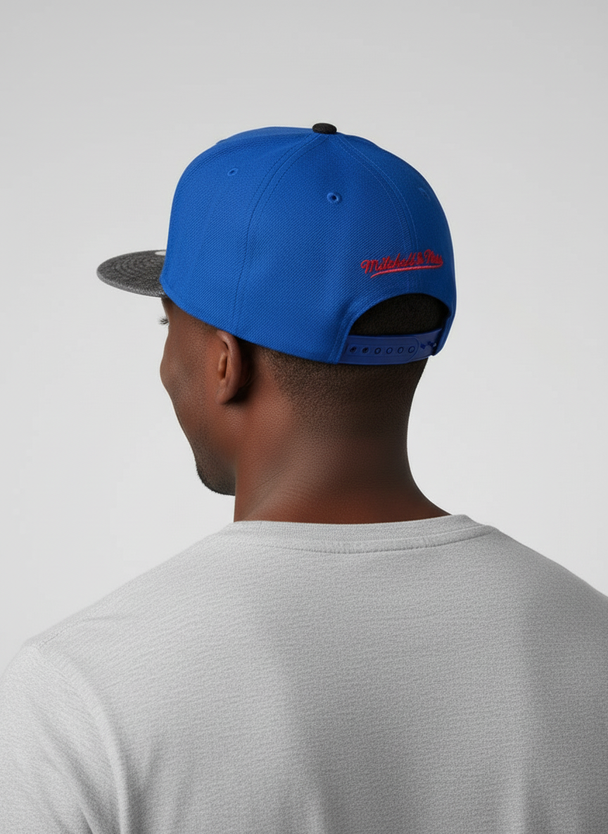 Mitchell and Ness Montreal Expos Denim Beak Snapback