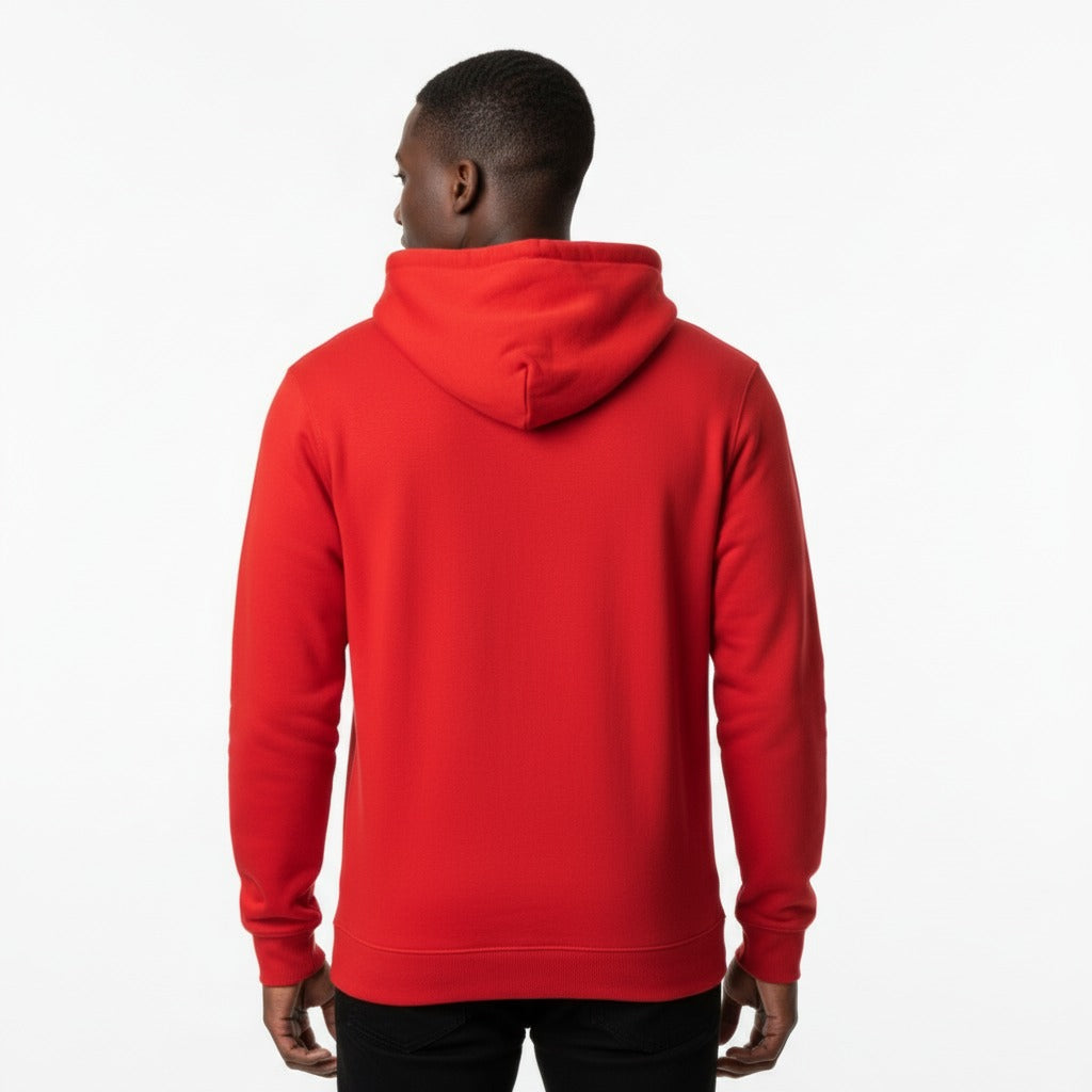 Men's The Closet Inc. Fleece Top Plain Red