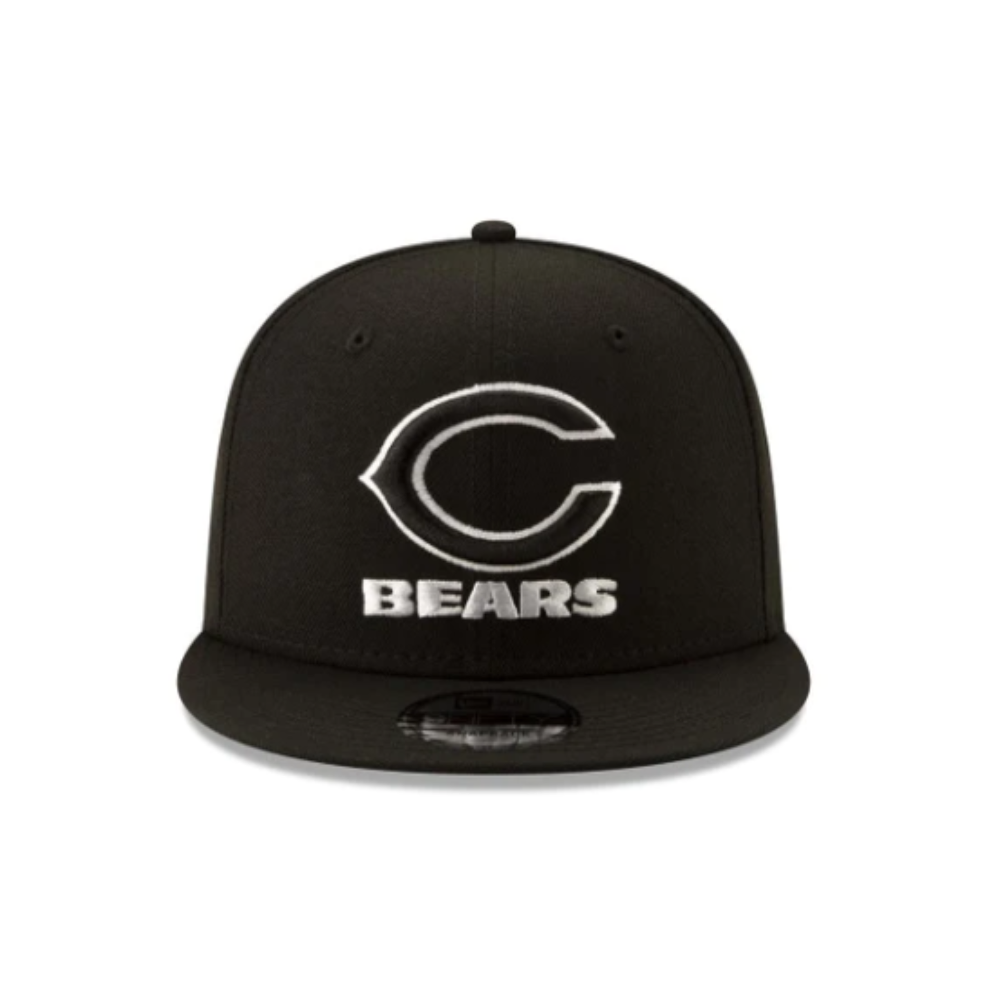Chicago Bears New Era Black & White 9FIFTY Snapback