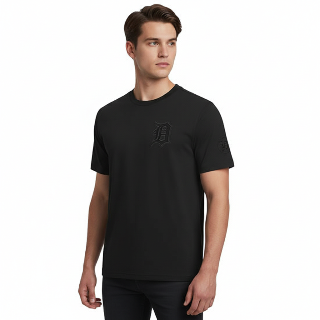 Men’s Pro Standard MLB Detroit Tigers Neutral Drop Shoulder Top