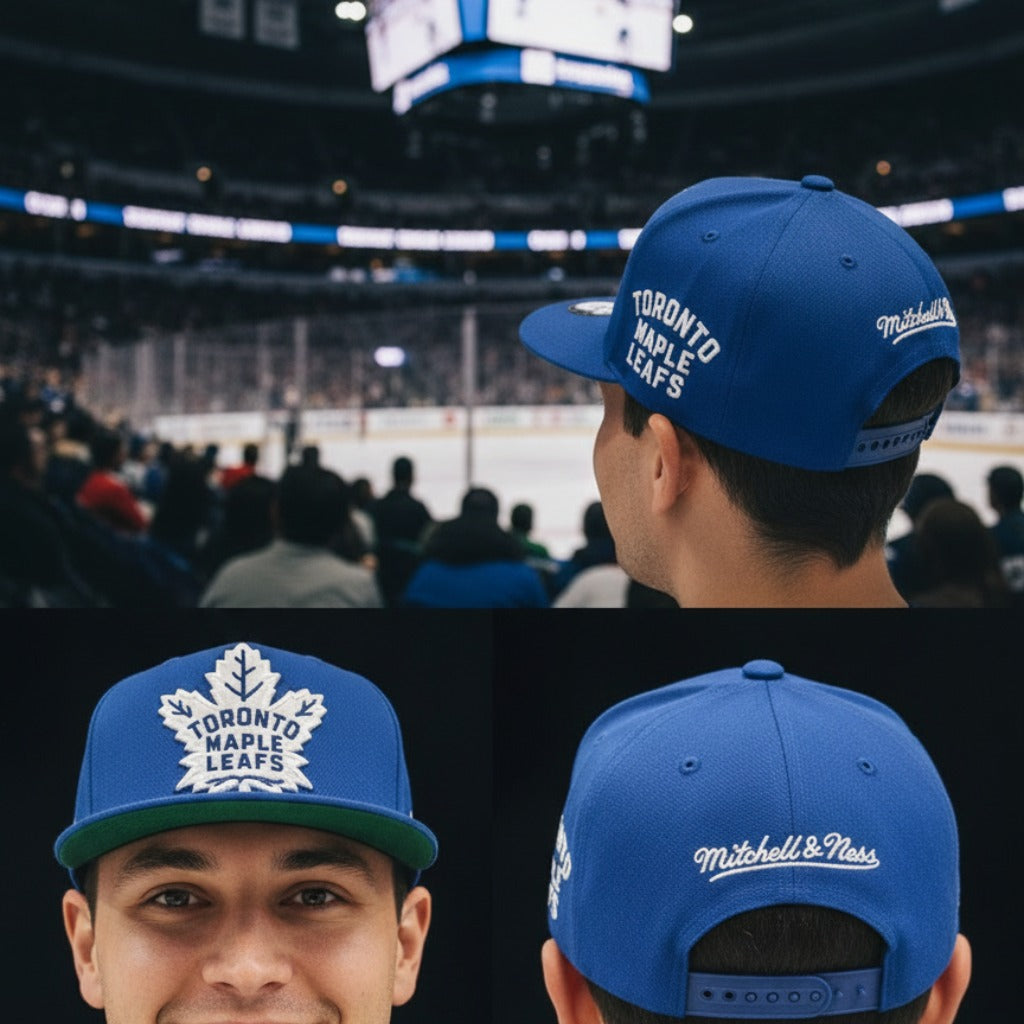 Mitchell & Ness NHL Toronto Maple Leafs Big Logo Snapback