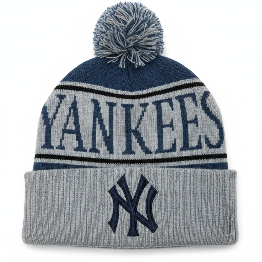 Mitchell and Ness MLB New York Yankees Cuffed Pom Knit Toque (Unisex)