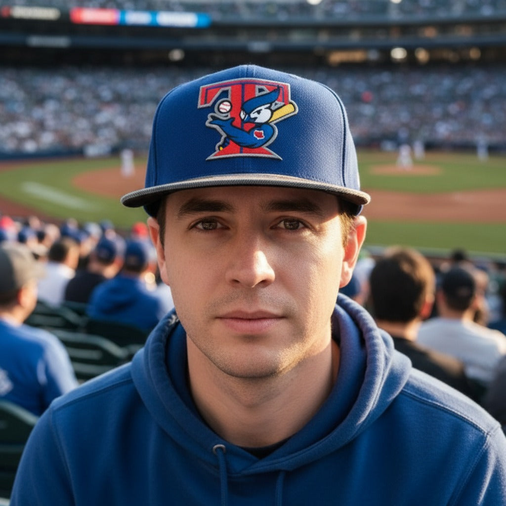 Mitchell And Ness MLB Toronto Blue Jays Denim Beak Snapback