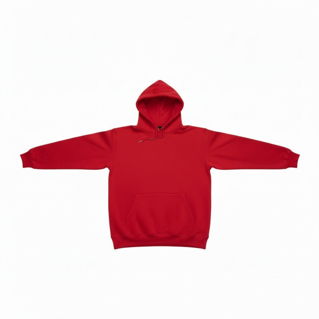 Men's The Closet Inc. Fleece Top Plain Red