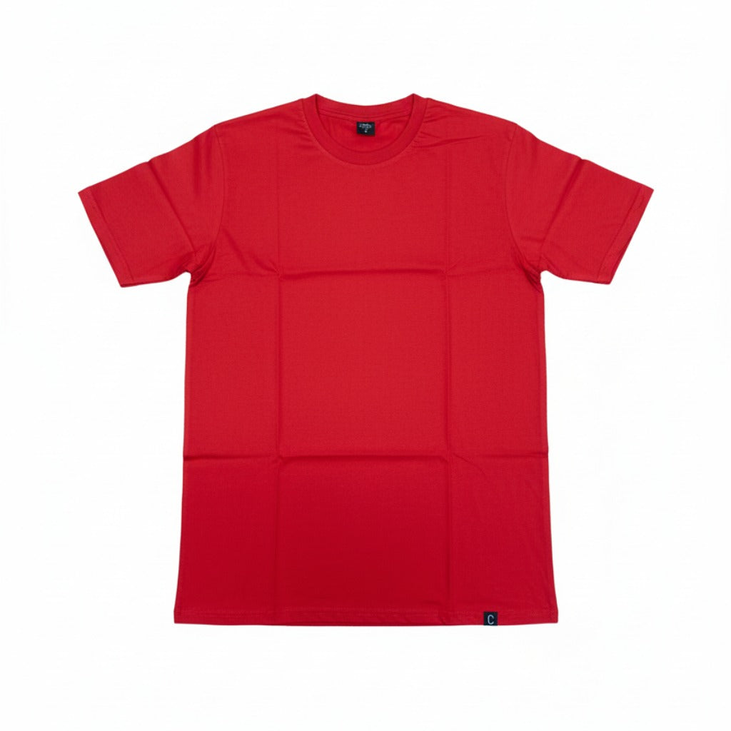The Closet Inc Men Basic T-Shirts “Plain Red