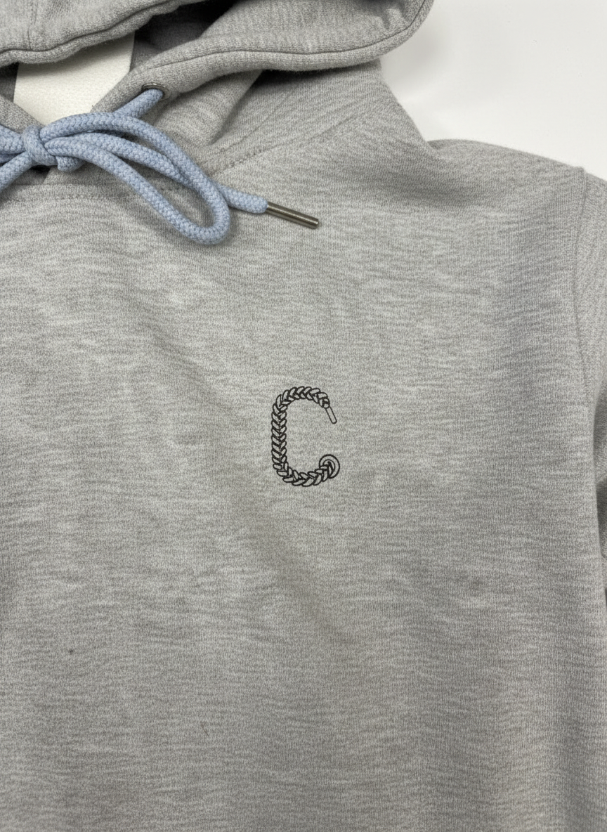 Men's The Closet Inc. Tech Fleece Zip Hoodie - Sports Grey/Blk