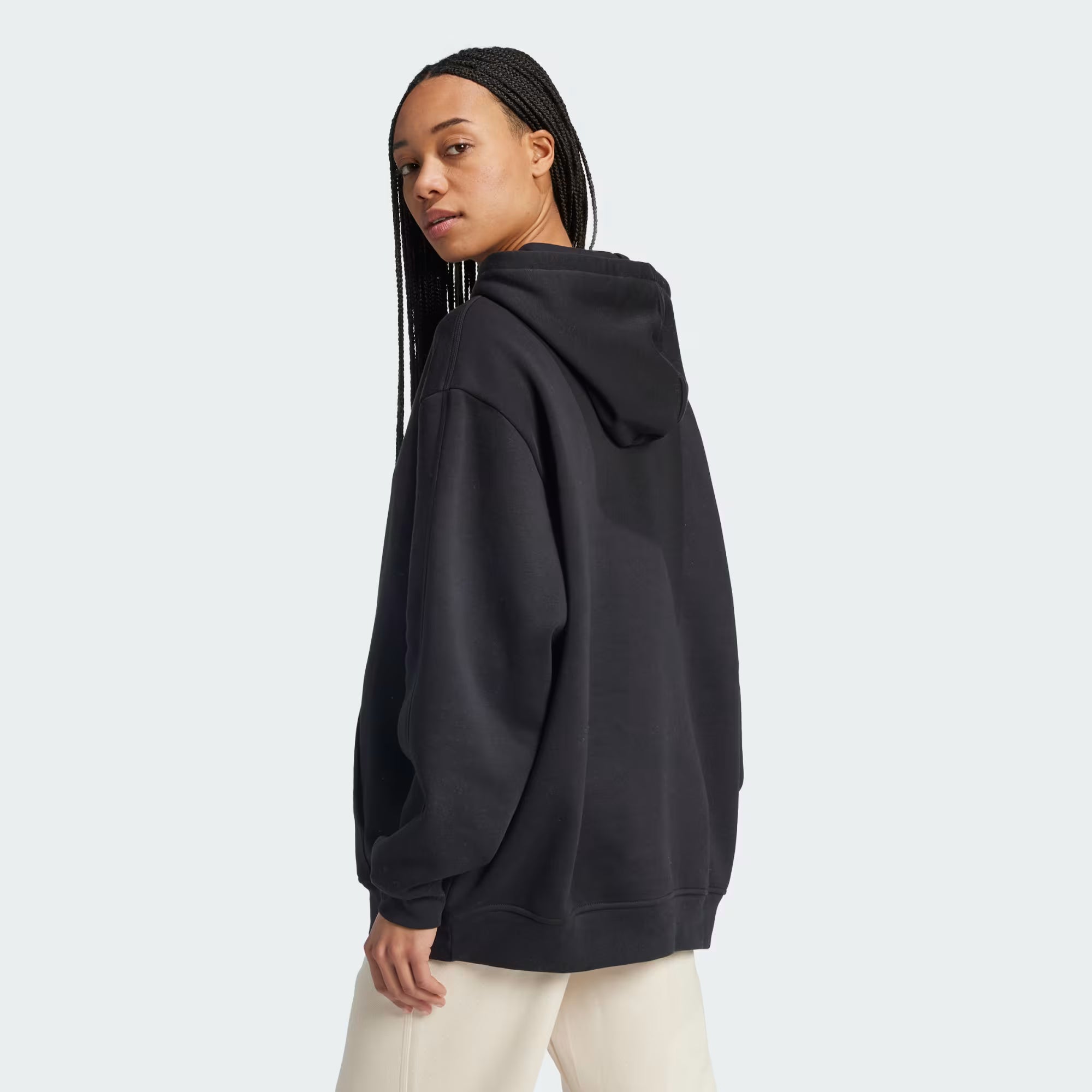 Women's Adidas Orginals Essentials Oversized Fleece Hoodie