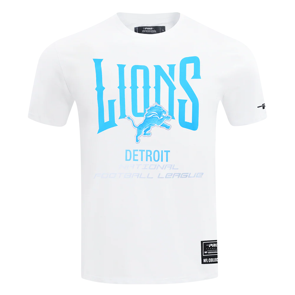 Men's Pro Standard NFL Detroit Lions City Tour 2.0 Drop Shoulder Tee