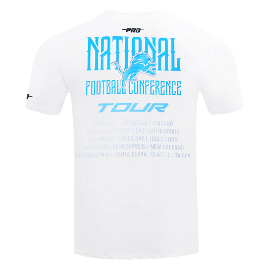 Men's Pro Standard NFL Detroit Lions City Tour 2.0 Drop Shoulder Tee