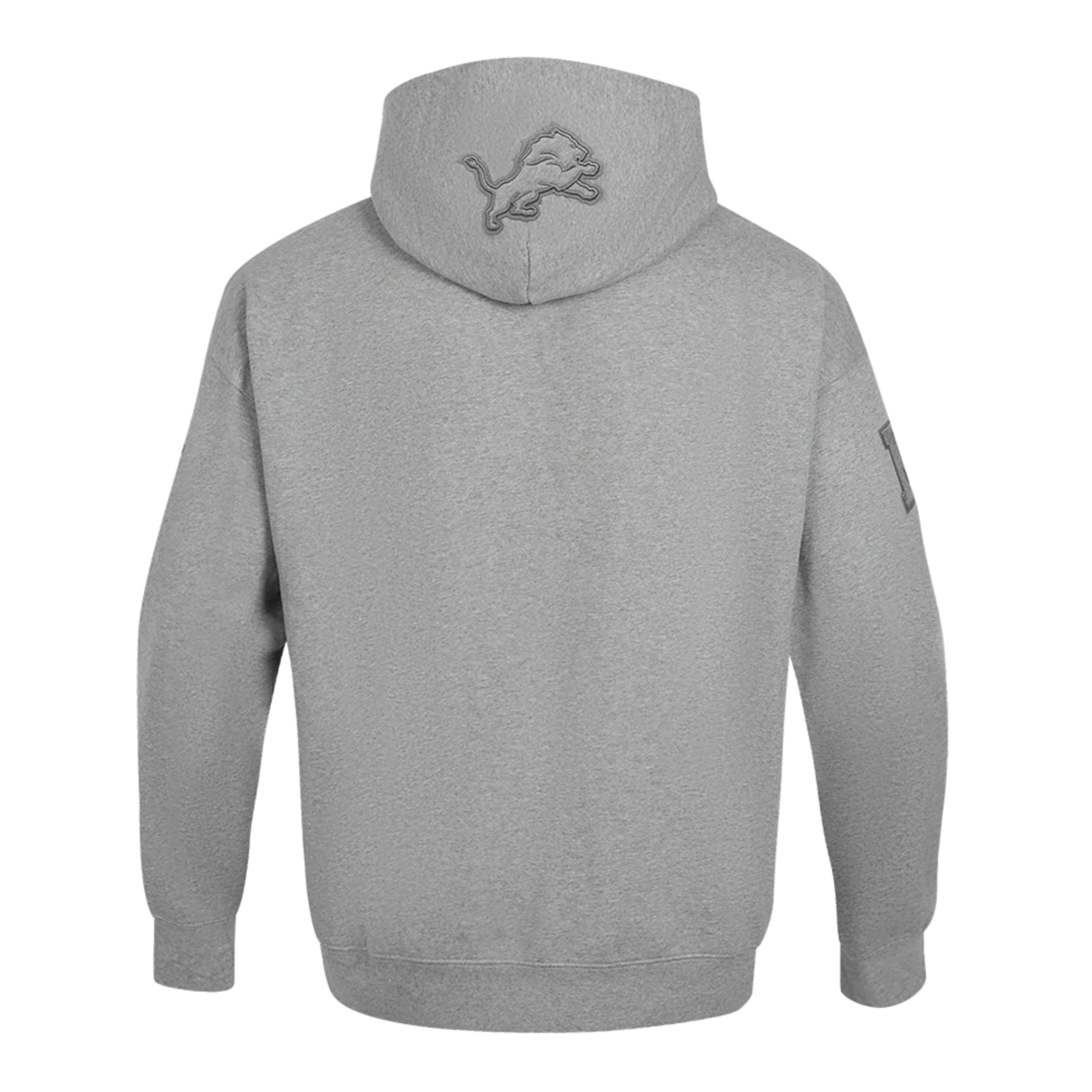 Men's Pro Standard NFL Detroit Lions Neutral Drop Shoulder PO Hoodie