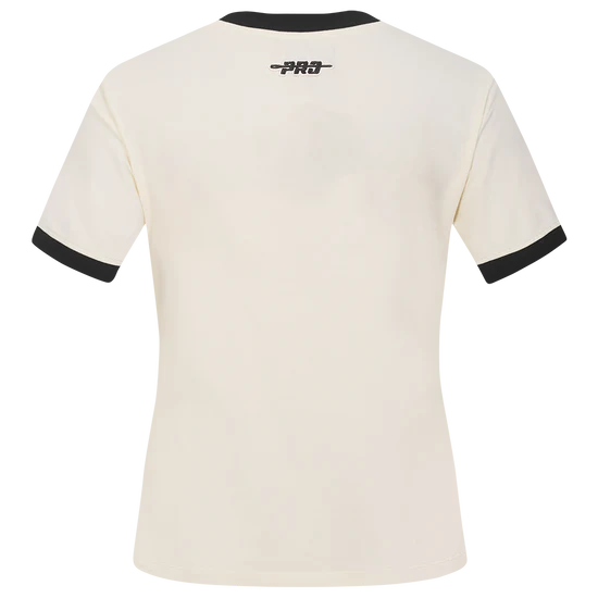 Women's Pro Standard NFL Detroit Lions Retro Cascade Ringer Tee