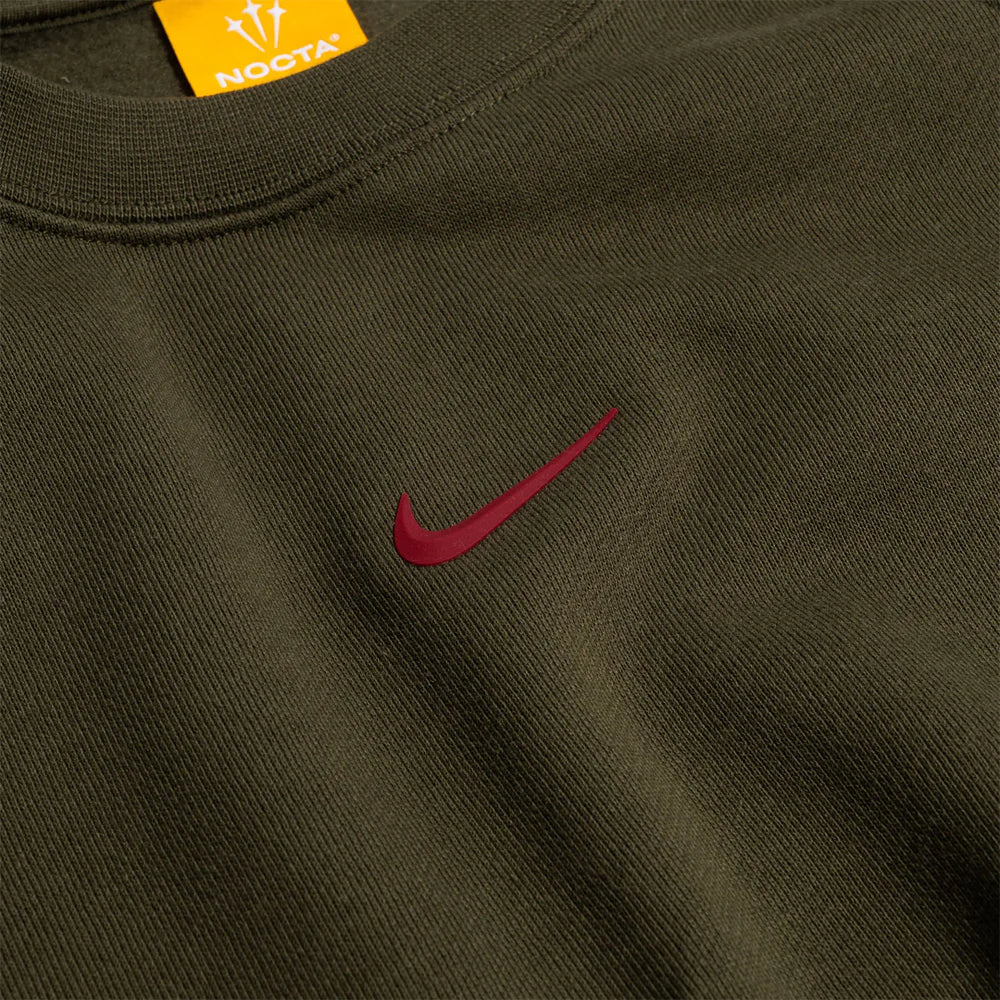 Men's Nike NOCTA Fleece CS Crew "Cargo Khaki"