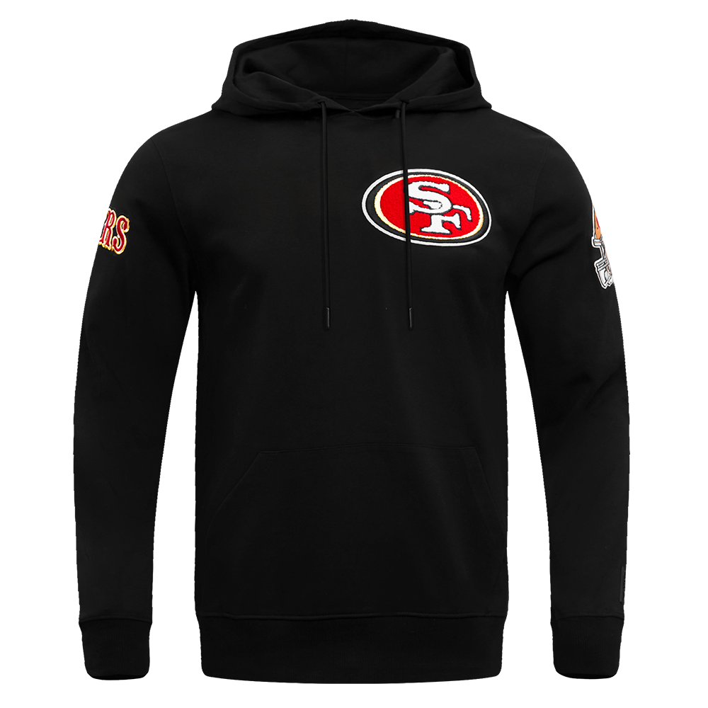 Men's Pro Standard NFL San Fransico 49ERS Classic Chenille Double Knit PO Hoodie
