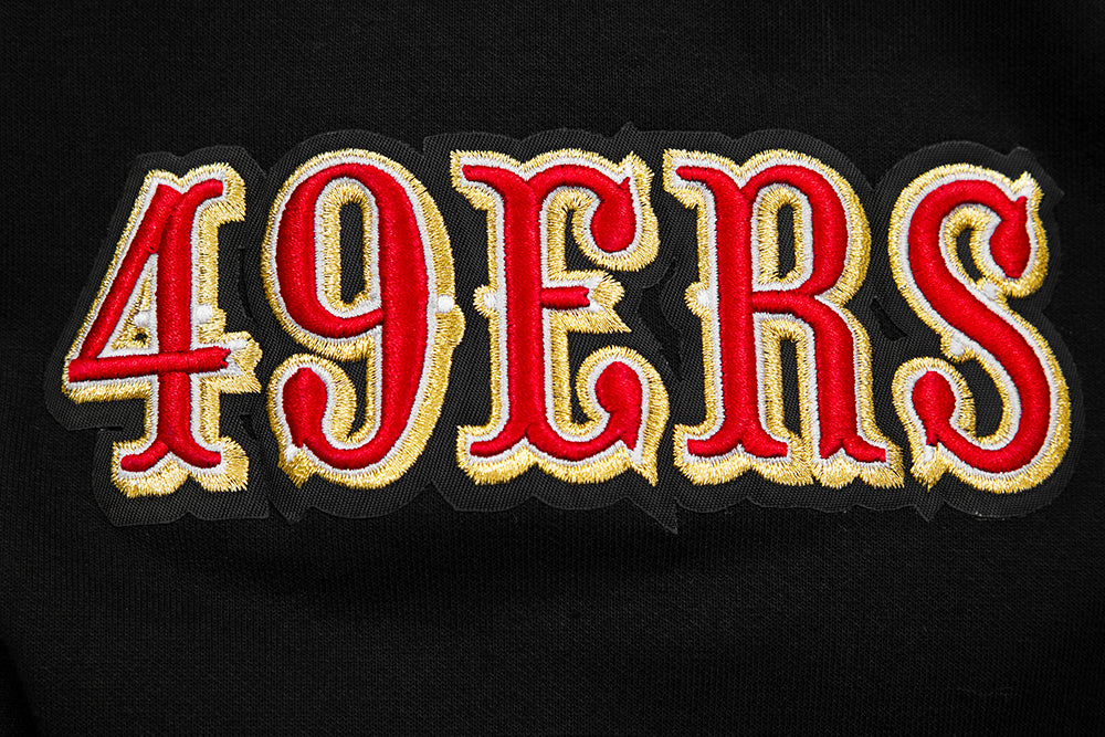 Men's Pro Standard NFL San Fransico 49ERS Classic Chenille Double Knit PO Hoodie