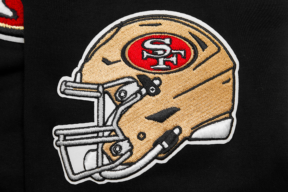 Men's Pro Standard NFL San Fransico 49ERS Classic Chenille Double Knit PO Hoodie