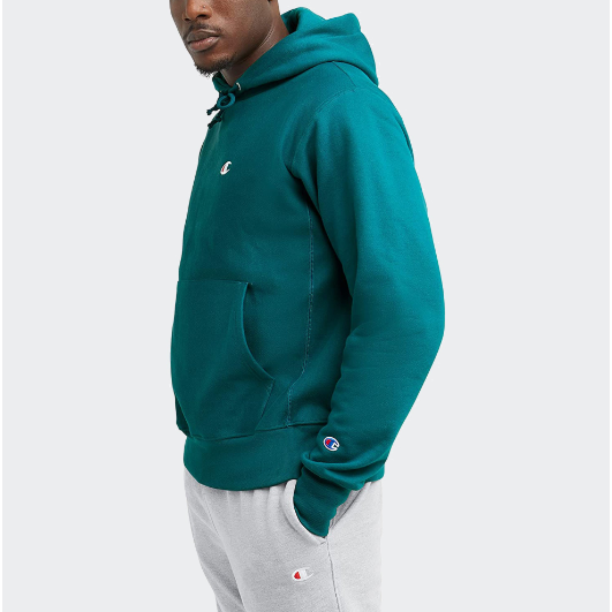 Men’s Champion Life Reverse Weave Hoodie "Everglade Green"