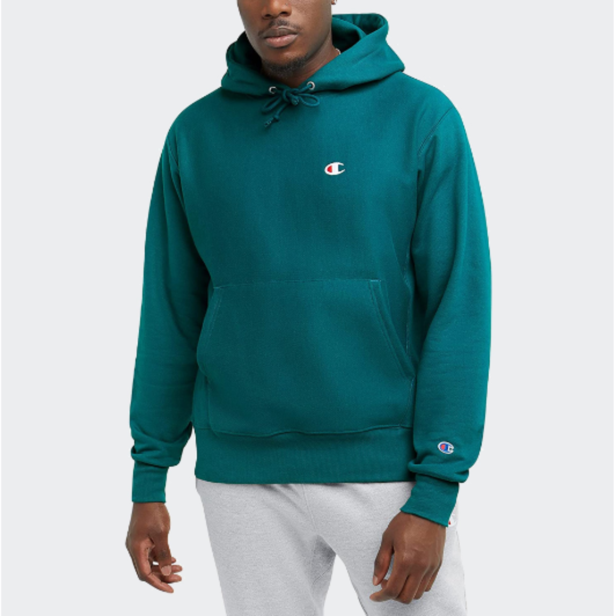 Men’s Champion Life Reverse Weave Hoodie "Everglade Green"