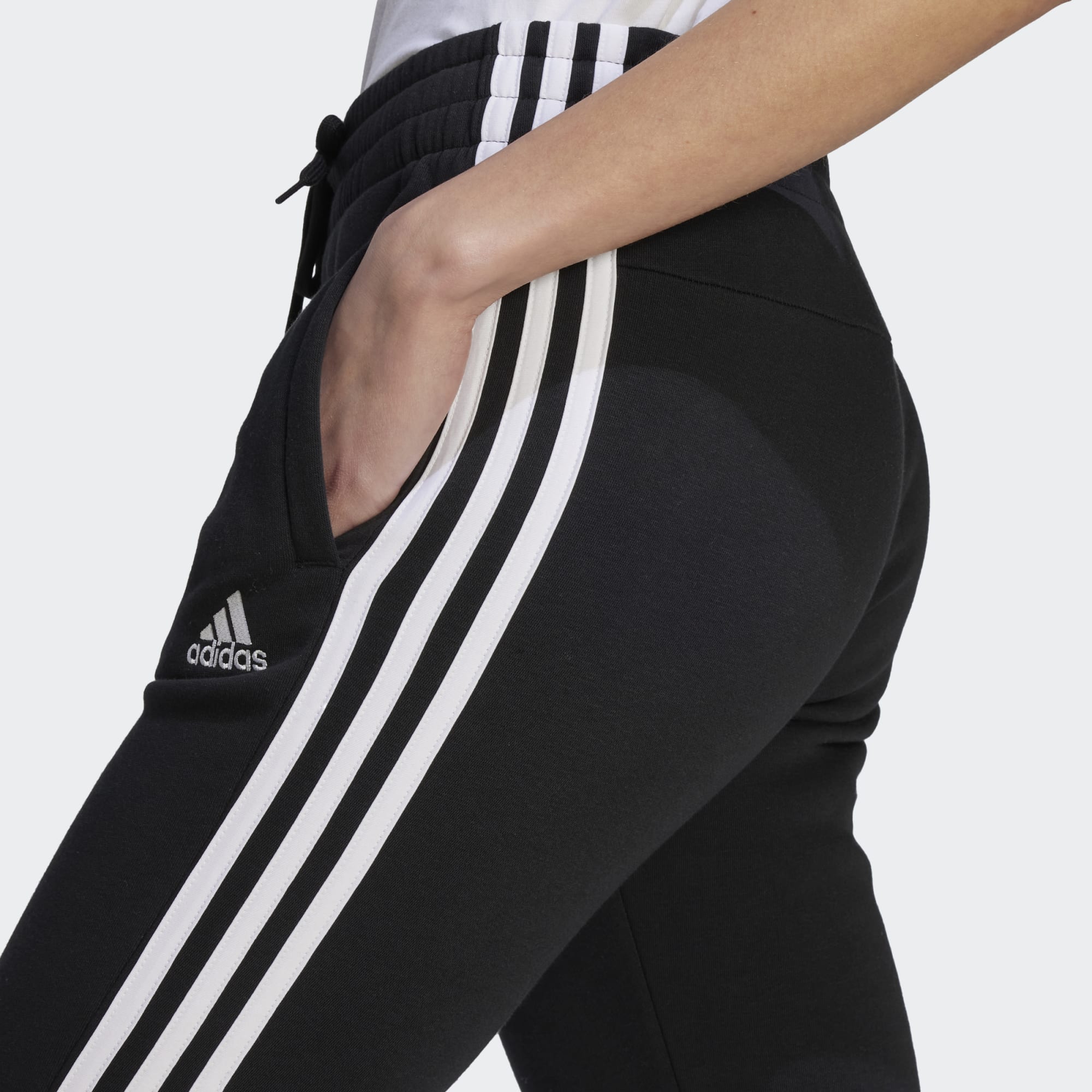 Women's Adidas Essentials 3-Stripes Fleece Pants