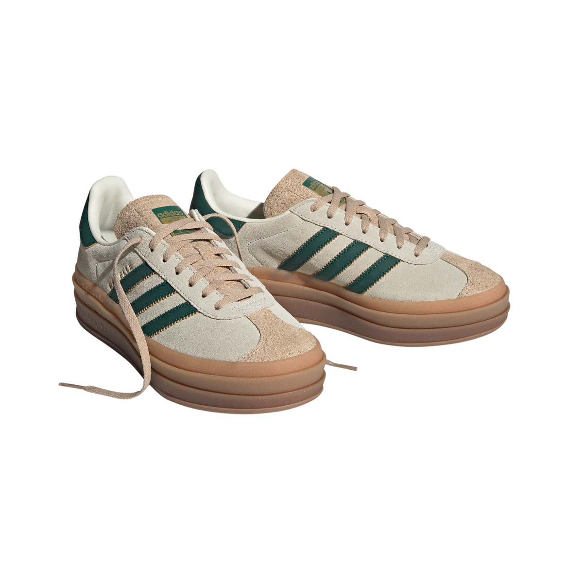 adidas gazelle silver green womens adidas Gazelle Bold Shoes Cream White 9