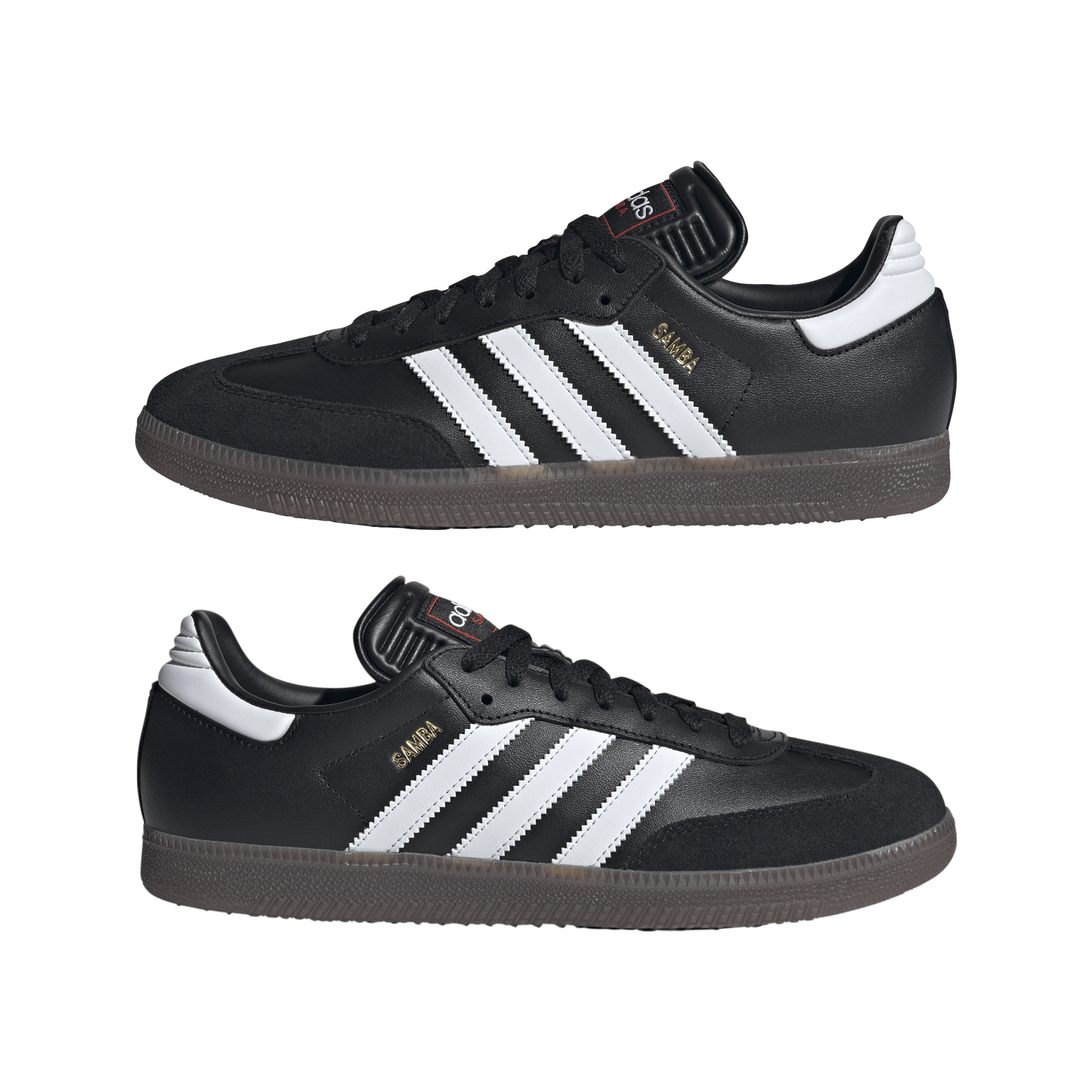 Adidas Samba Indoor " Black Core Vivid Red " (Unisex)
